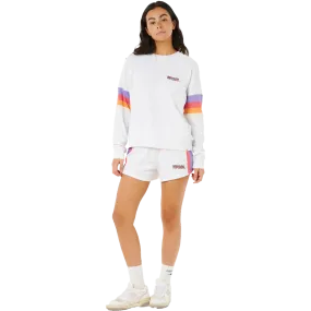 SoftTouchFinish ReinforcedHem Women's Las Dalias Raglan Crew