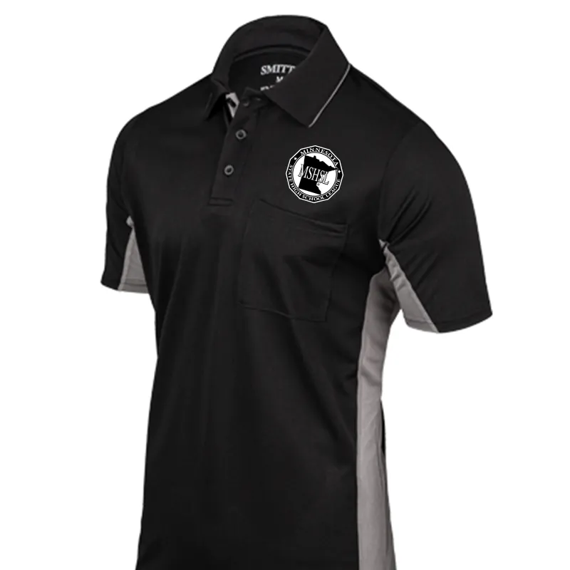 Moisture Wicking Layer Casual Comfort Minnesota MSHSL Logo Baseball Umpire Shirts