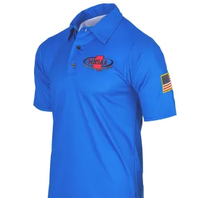 On-The-Go Style Mississippi MHSAA Bright Blue Volleyball Shirt