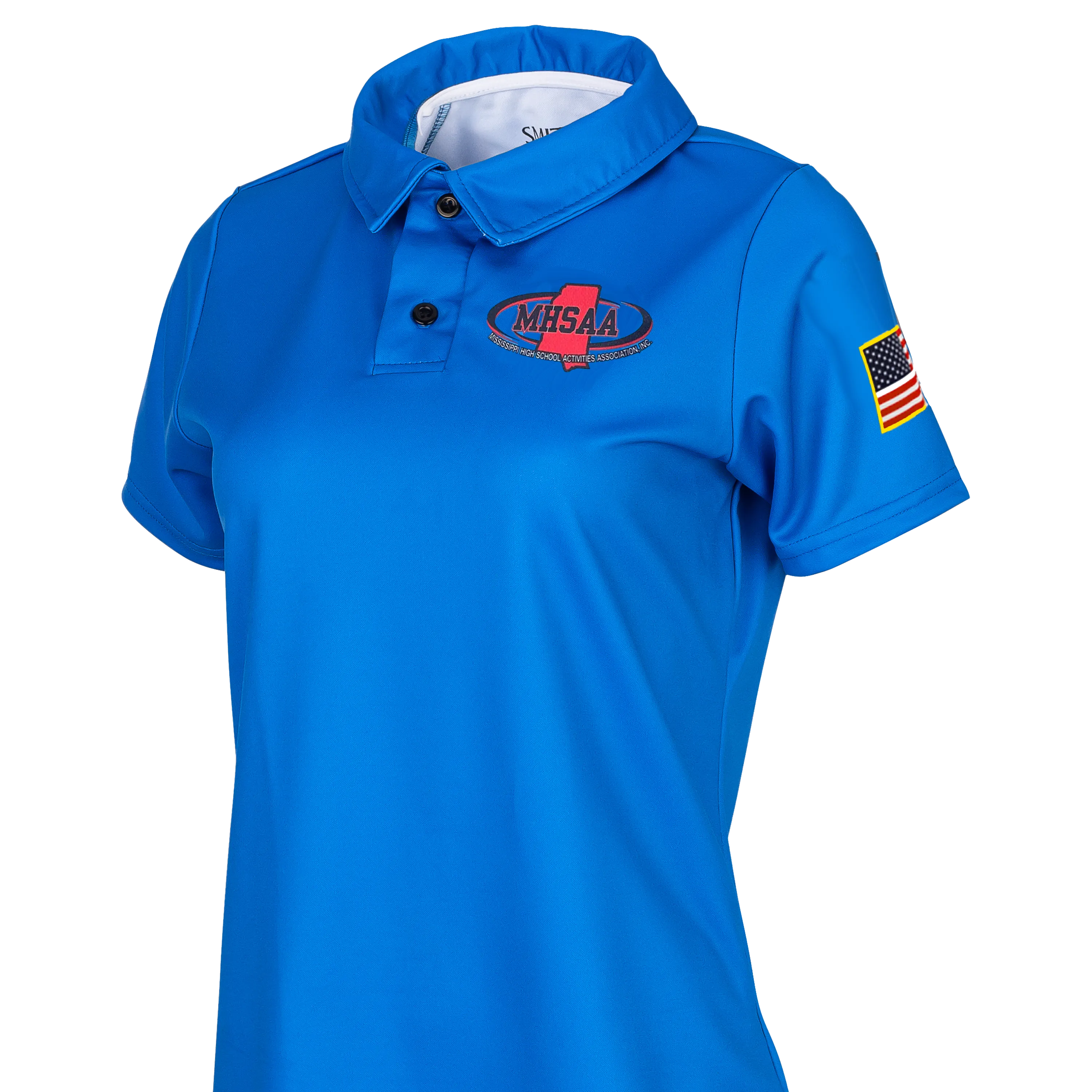 Fall Foliage natural fiber Mississippi MHSAA Bright Blue Volleyball Shirt