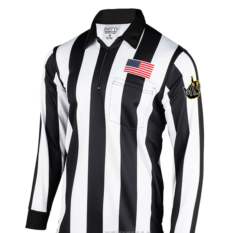 MLOA Logo Long Sleeve Lacrosse Shirt Sporty Look Fall Fashion