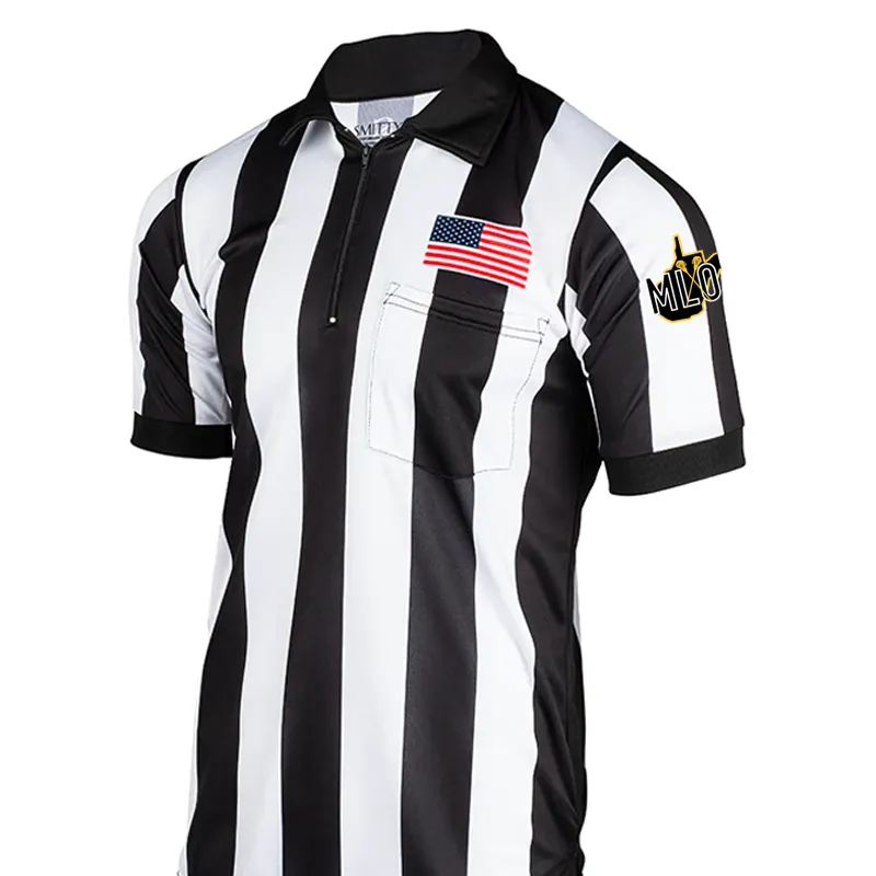 MLOA Logo Short Sleeve Lacrosse Shirt Reinforced Seams