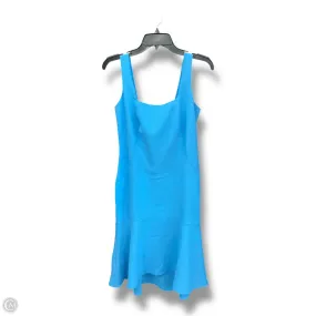 Feather Light Soft and Smooth Dress Casual Midi By Ann Taylor In Blue, Size: Xs