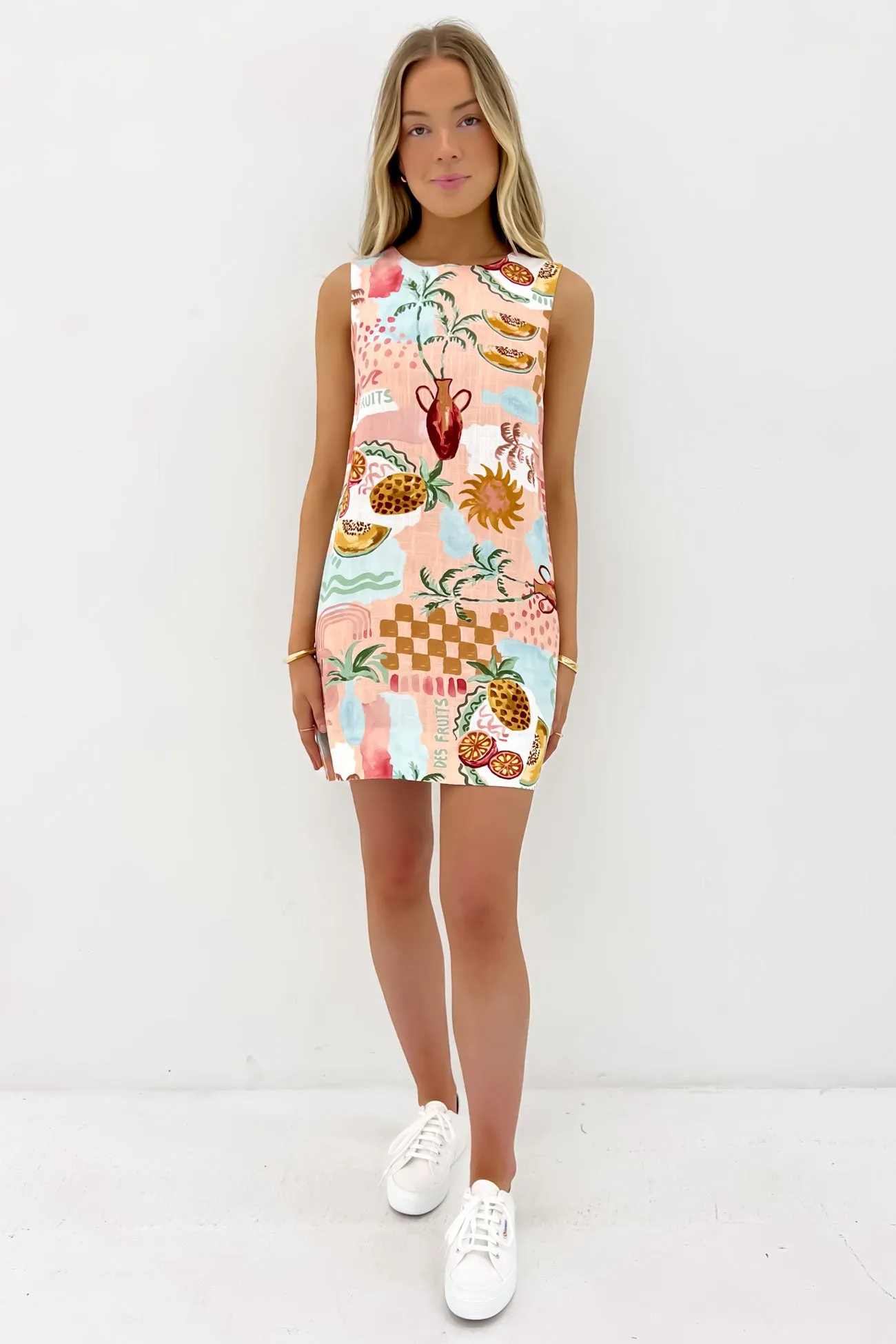 Layerable Piece Matthew Mini Dress Summer Haze
