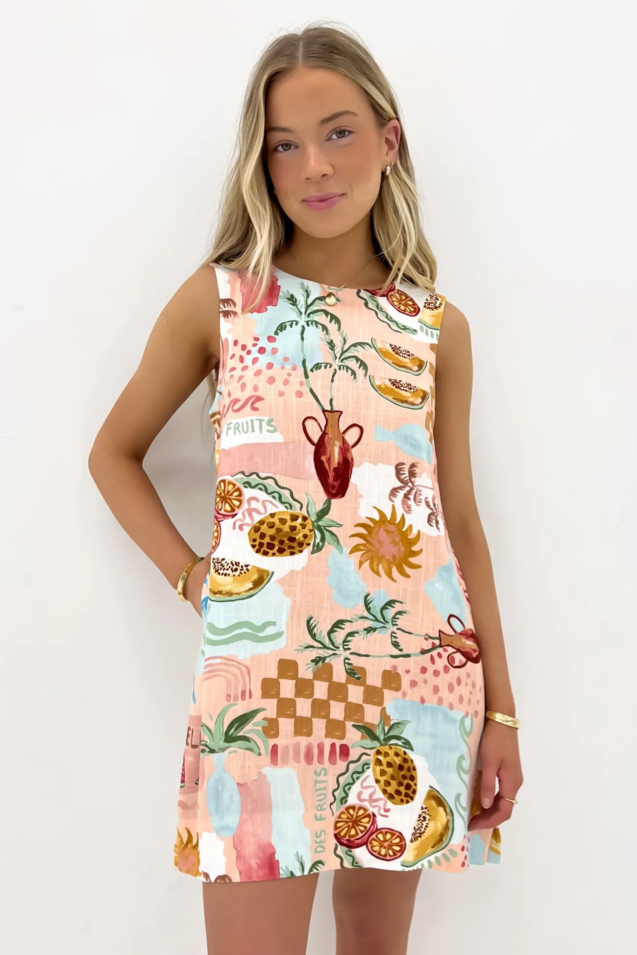 Matthew Mini Dress Summer Haze Versatile and Comfortable
