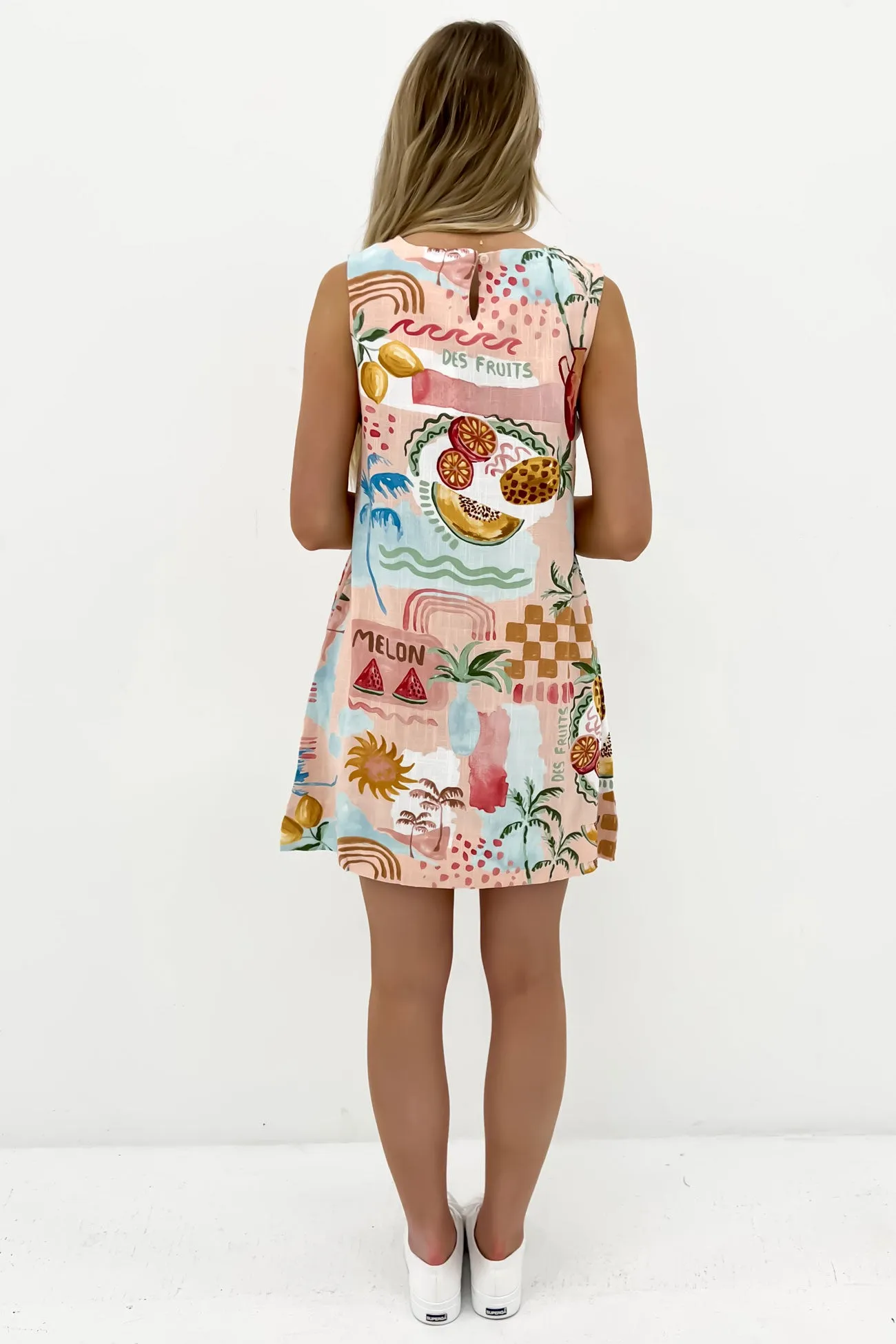 Pocket-Detail Work Vibes Matthew Mini Dress Summer Haze