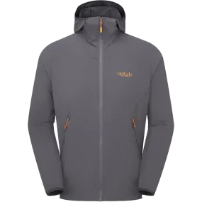 Men's Borealis Hooded Jacket Wrinkle Resistant Flexible Joint Articulation
