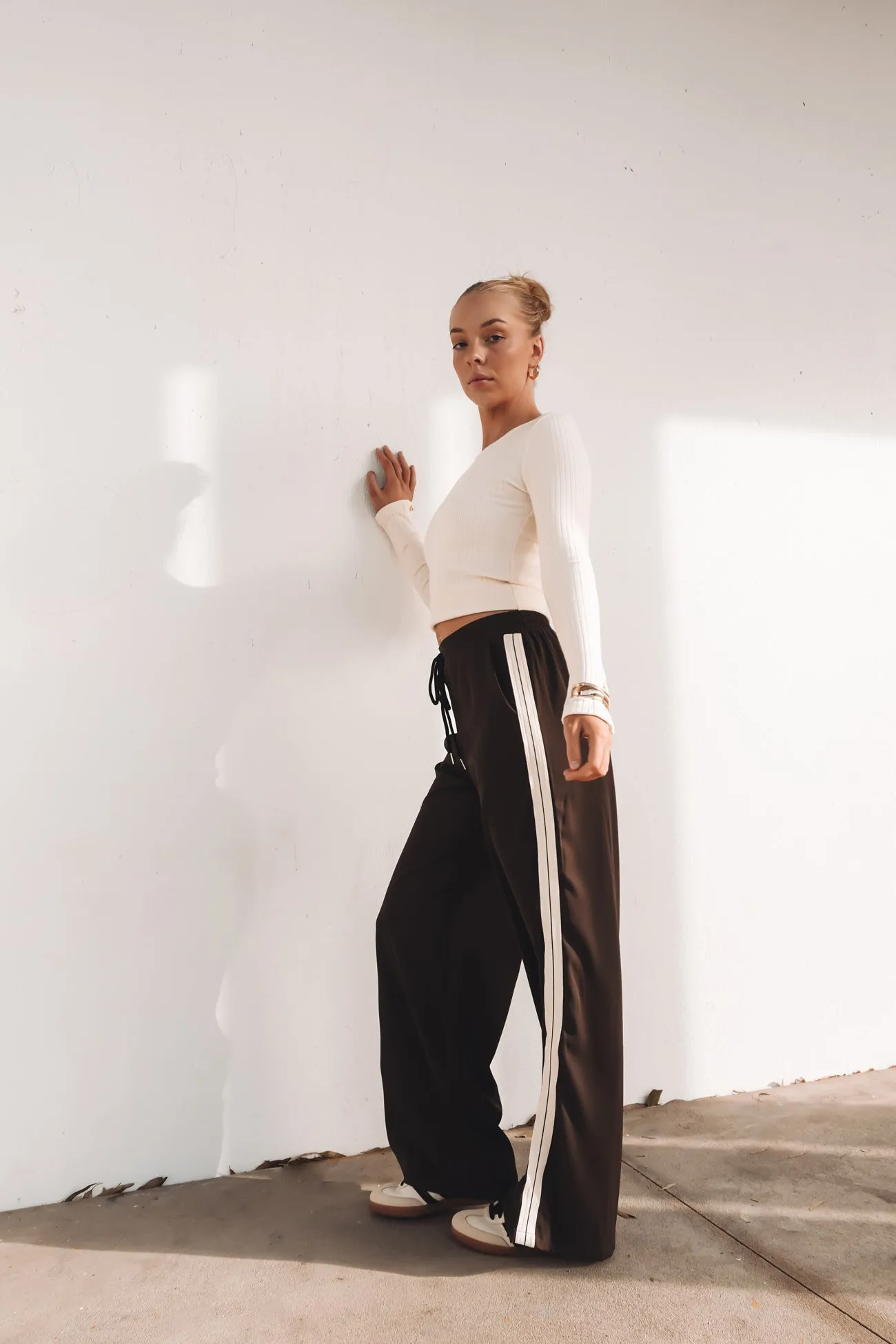 Brodi Pant Chocolate Street Style Heat Control