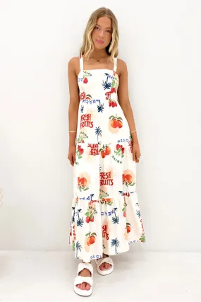 Jaylin Midi Dress Betty Contrasting Detail