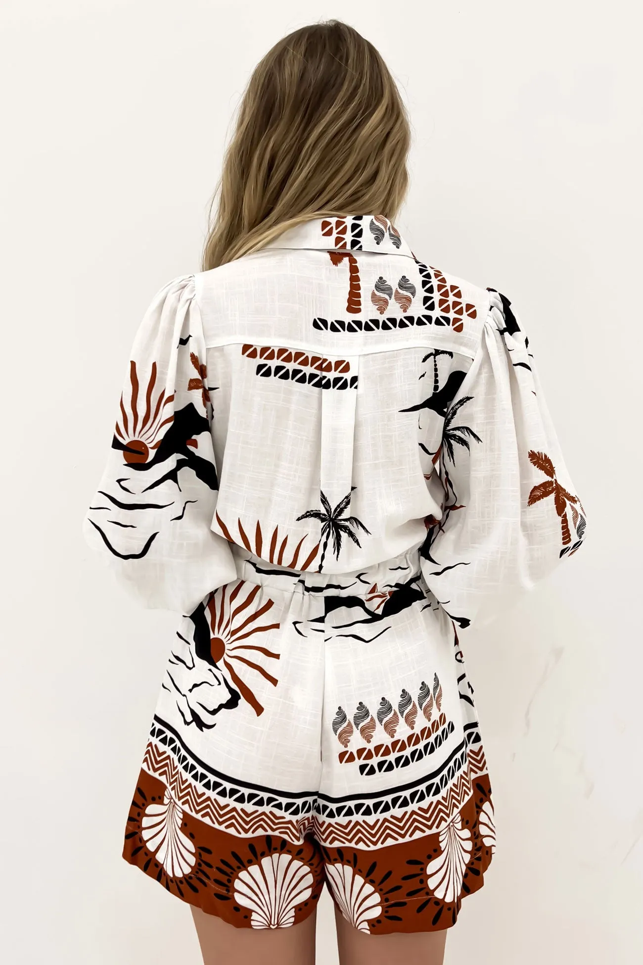 Resort Relax Picnic Slim Rhiannon Playsuit Indira