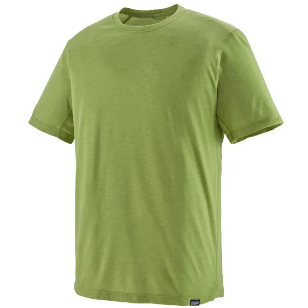 Ribbed Neckline Minimalist Aesthetic Men's Capilene Cool Trail Short Sleeve