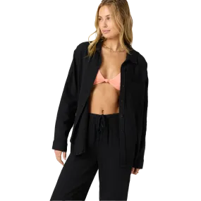 Adjustable drawstring Women's Leni Relaxed Long Sleeve