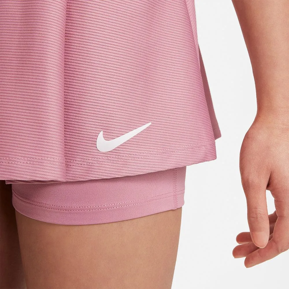 Nike Girls Victory Flouncy Skirt - Elemental Pink anti-deformation