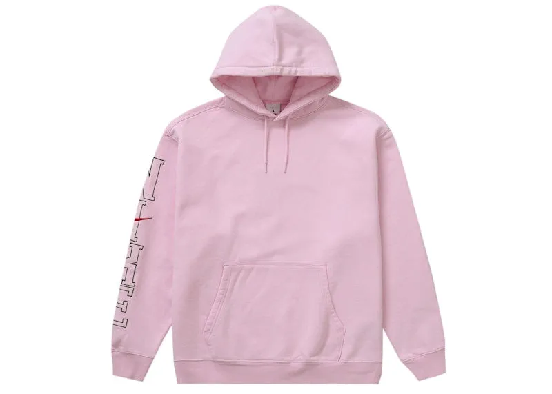 Soft Touch Supreme Nike Hooded Sweatshirt Light Pink
