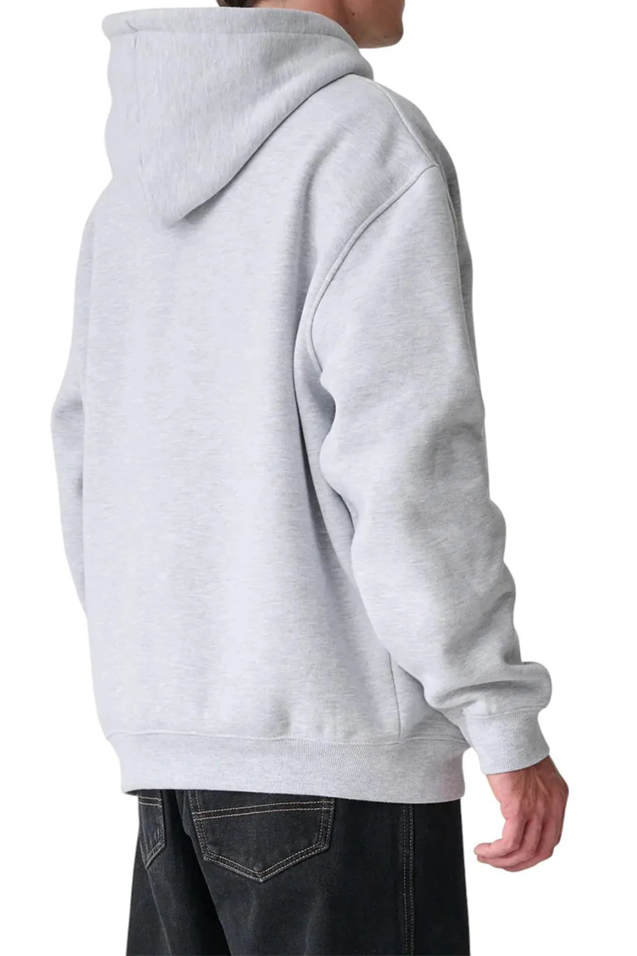 Stripe Look Dot Shop Hood Ash Heather