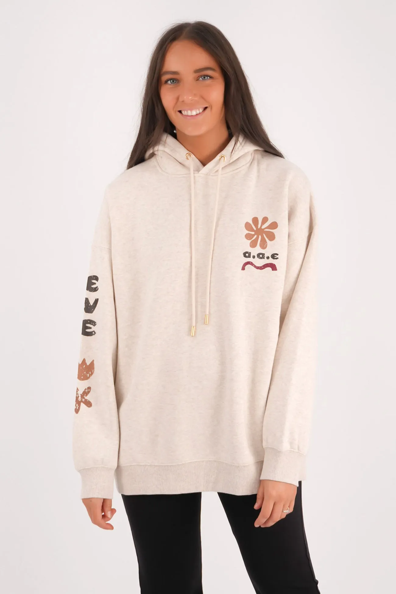Elements Oversized Hoodie Oat Work Tough