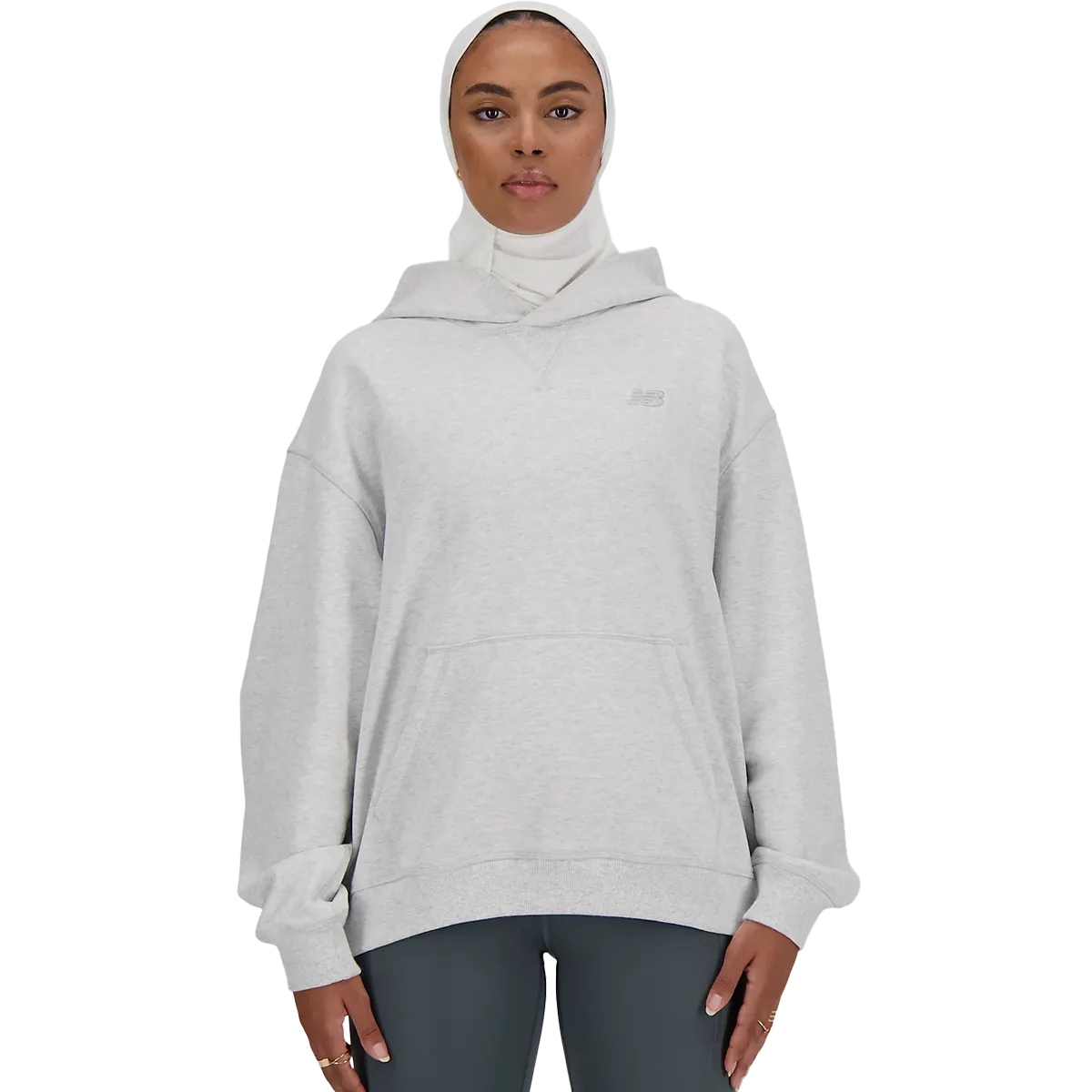 Women's Athletics French Terry Hoodie Temperature Regulating Fill Subtle Layers