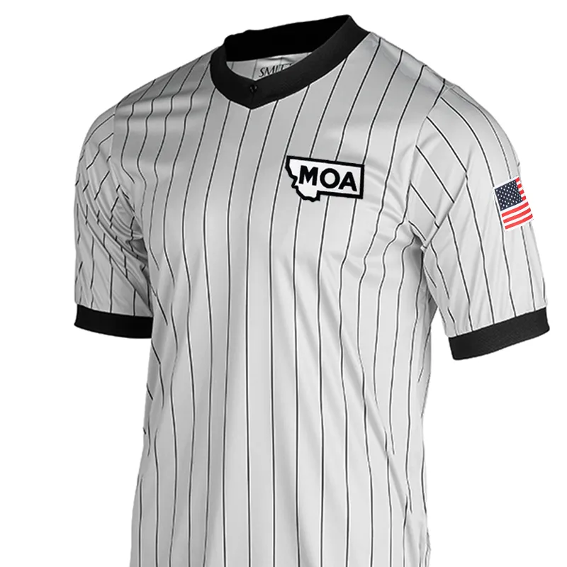 Montana MOA Dye Sublimated Grey V-Neck Breathable Cotton Odor Control Technology