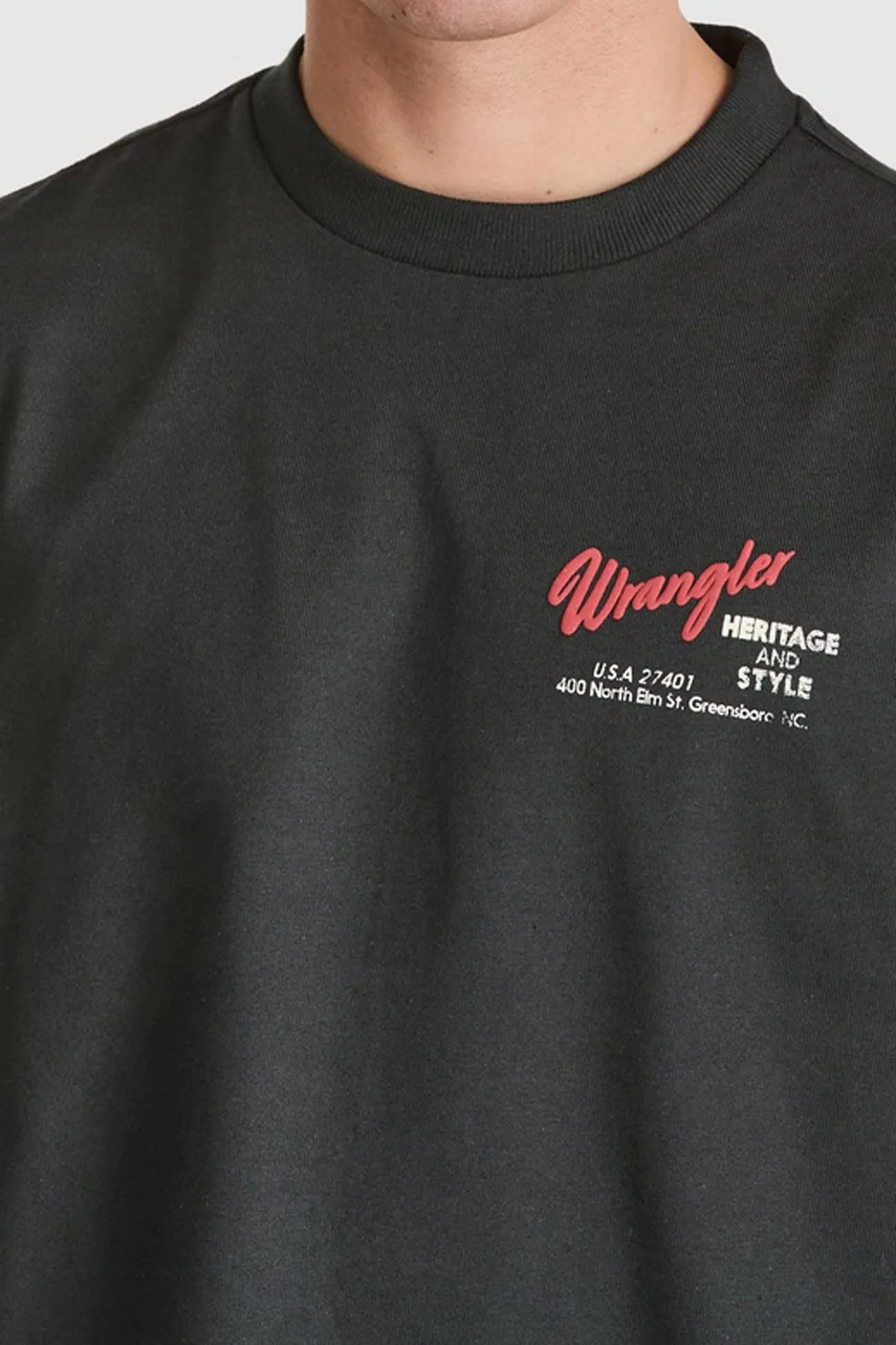 Versatile Look Motel Boxcar Tee Dark Slate