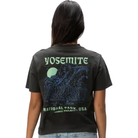 Cozy Touch StretchFabric Women's Yosemite Puff Print Short Sleeve Boxy Tee