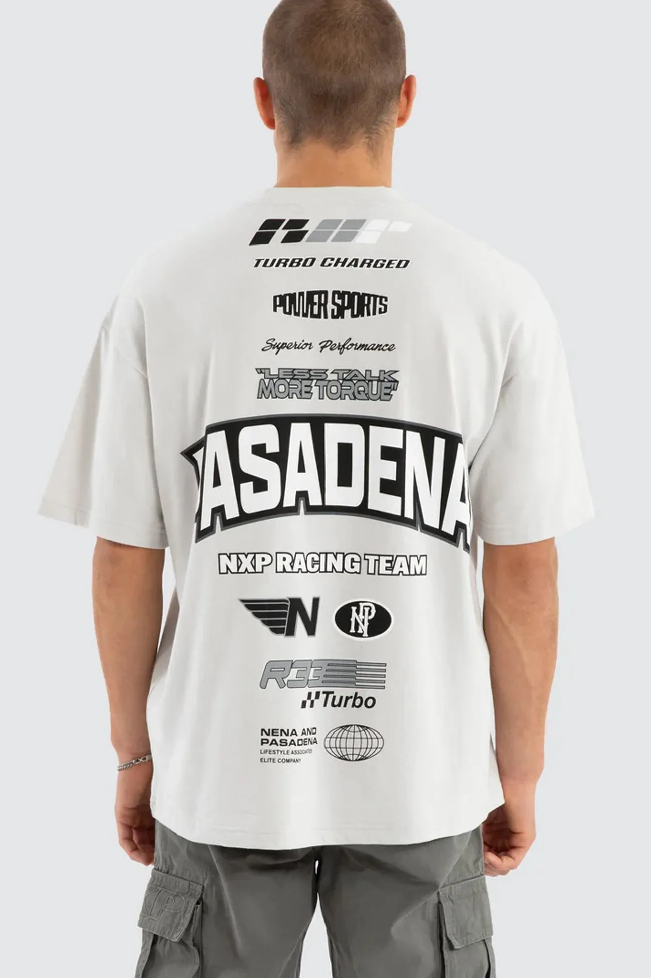 Motor Raptor Tee Glacier Grey AdvancedMoistureManagement Daily Outfit