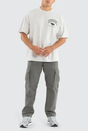 Comfortable And Trendy Active Style Motor Raptor Tee Glacier Grey