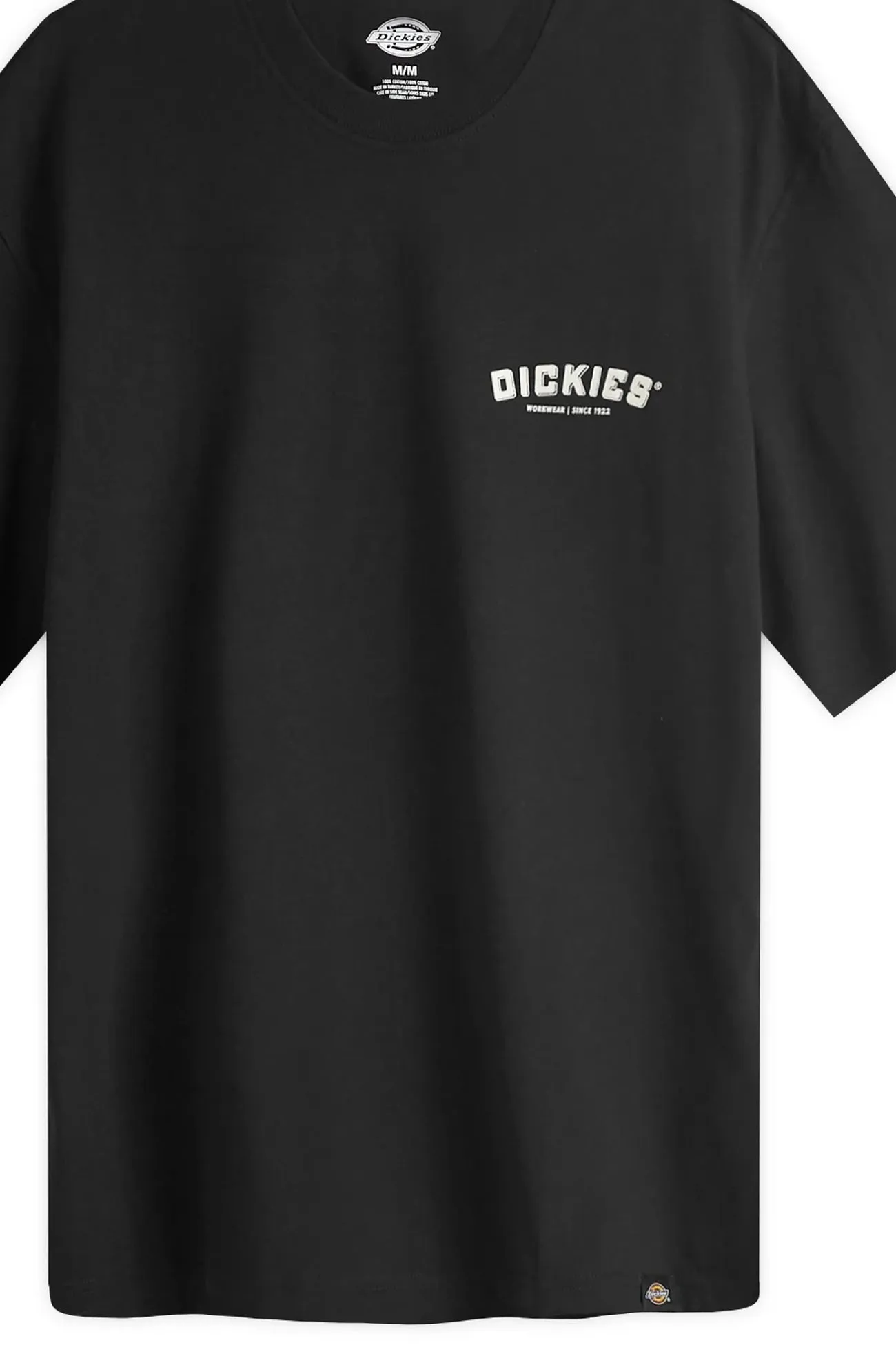 Move On Dickies Builder Short Sleeve Tee Black Seasonal top Comfy Layer