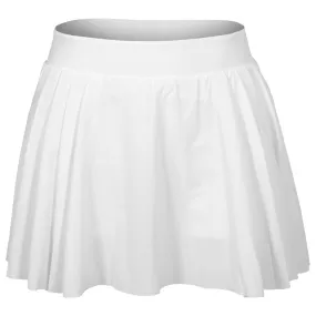 MPG Women's Inspire High Rise Club Skort - White Anti-Puncture Non Stretchable Stylish