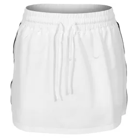 MPG Women's Rove A-Line Skort - Brilliant White Luxury Design UV Protection Button - front