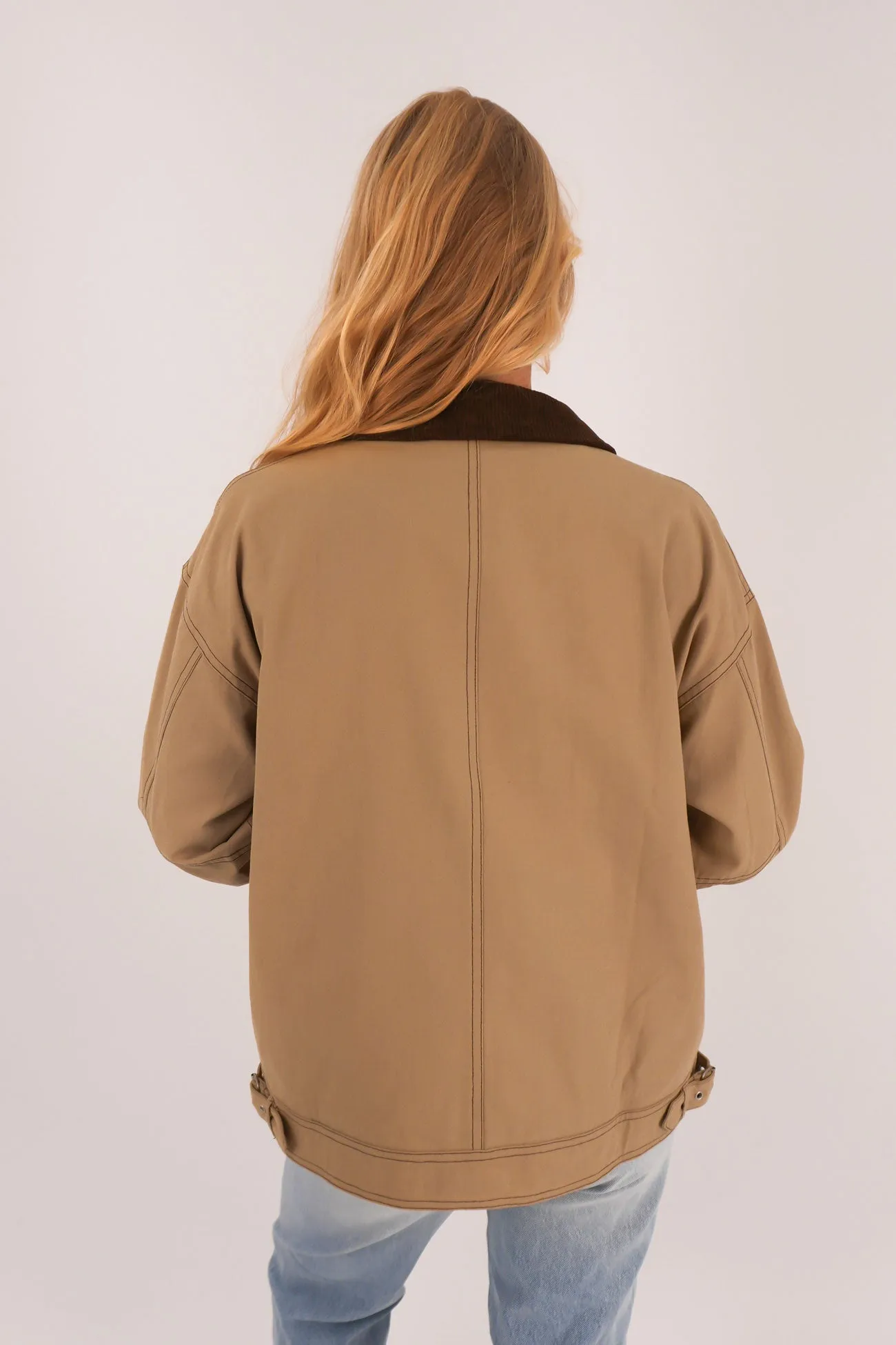 Compression Resistant Insulation Charles Jacket Natural