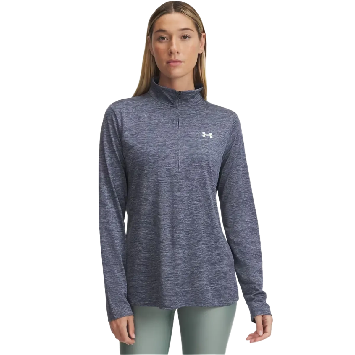 Women's Tech Twist 1/2 Zip Hypoallergenic Textile CompressionFit