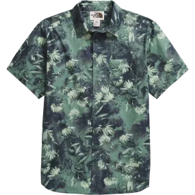 Men's Short Sleeve Baytrail Pattern Shirt Breathable mesh lining LongSleeve