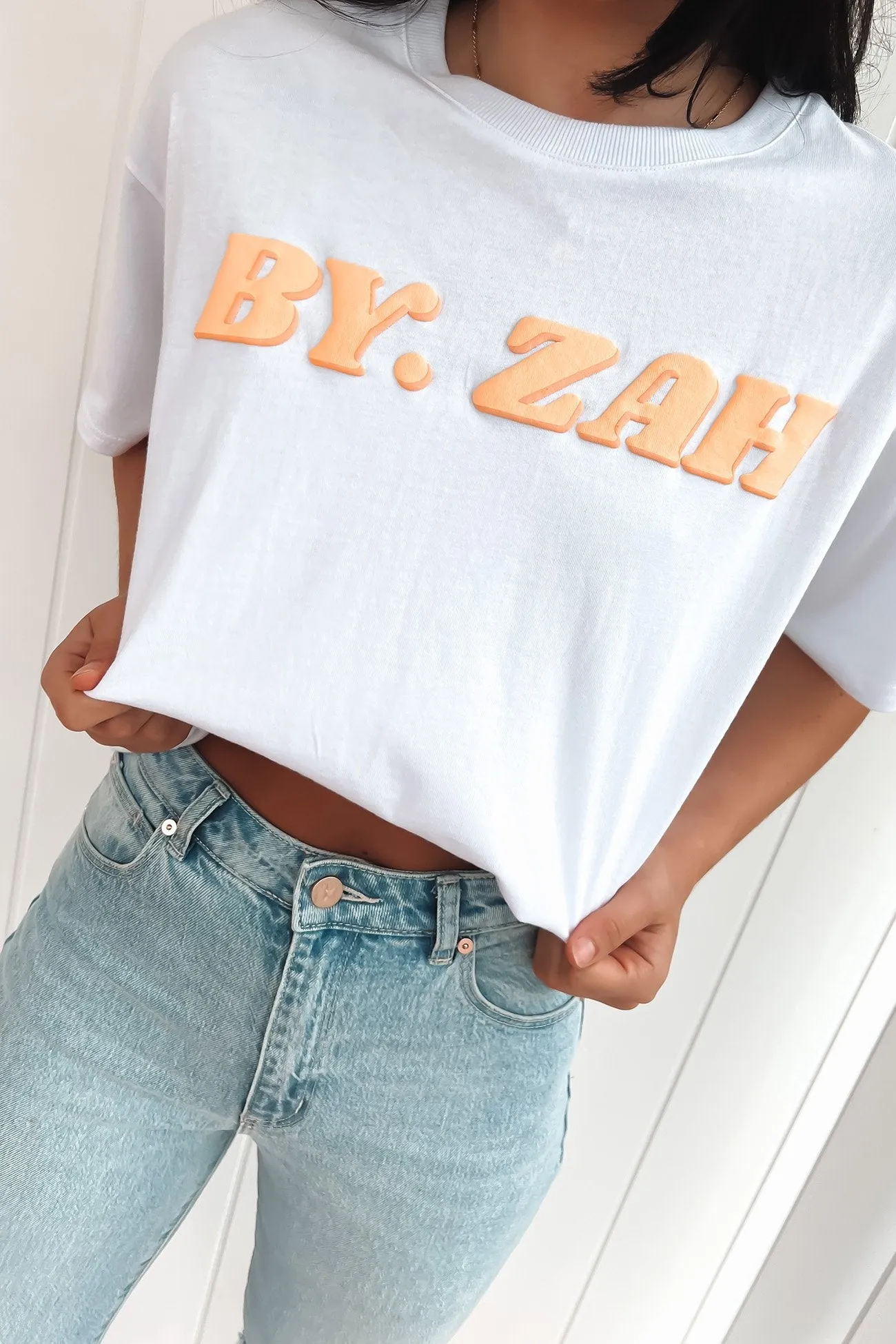 Take It Easy Tee White All-Season Comfort