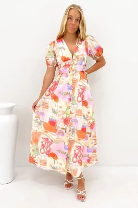 Nala Maxi Dress Roame Airy Fit Statement-Piece