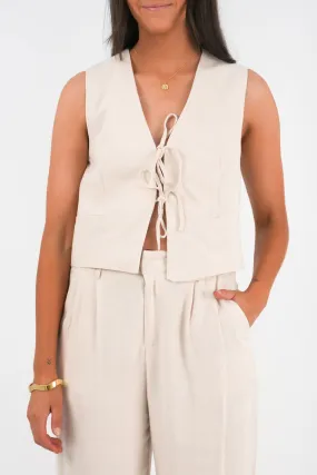 Natalia Vest Bone Multiple colors Status