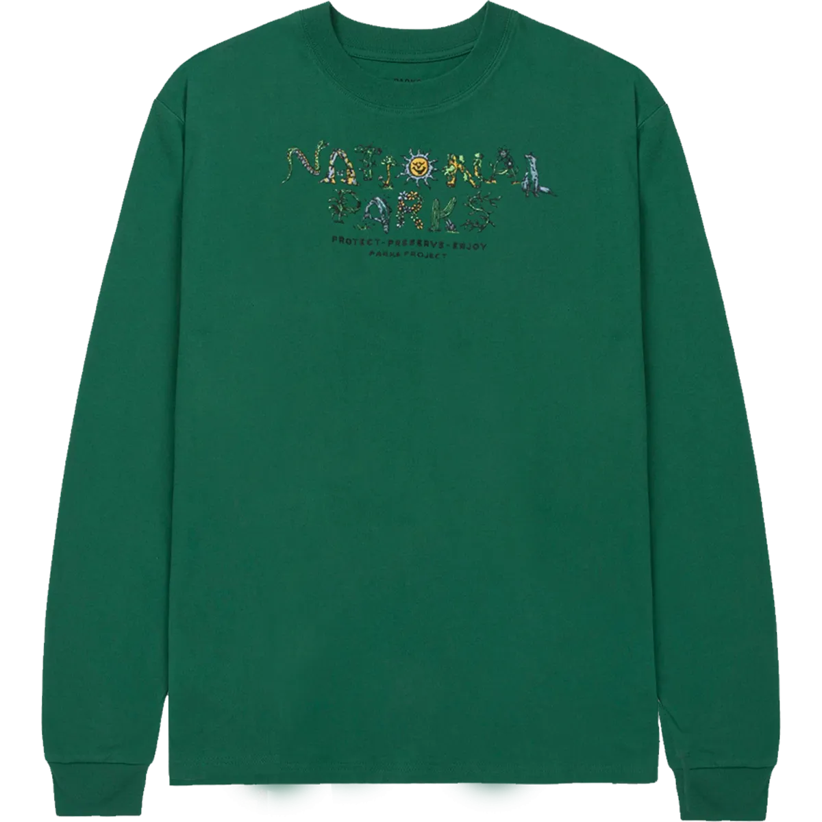 MultiPanelBreathability National Parks 90s Doodle Long Sleeve