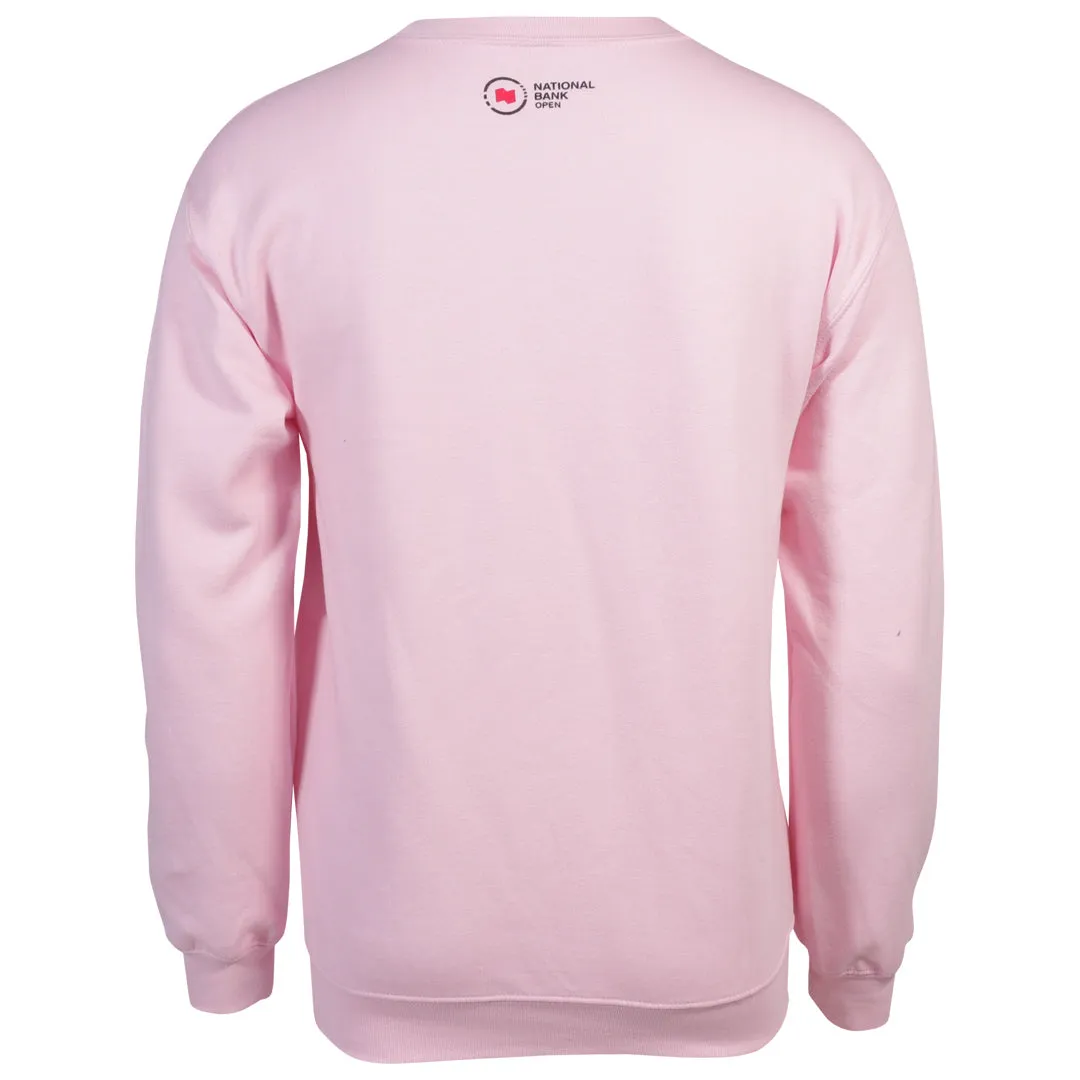 Luxury material Shock-absorbing NBO Toronto Infinity Crew Sweatshirt - Pink Lightweight Material