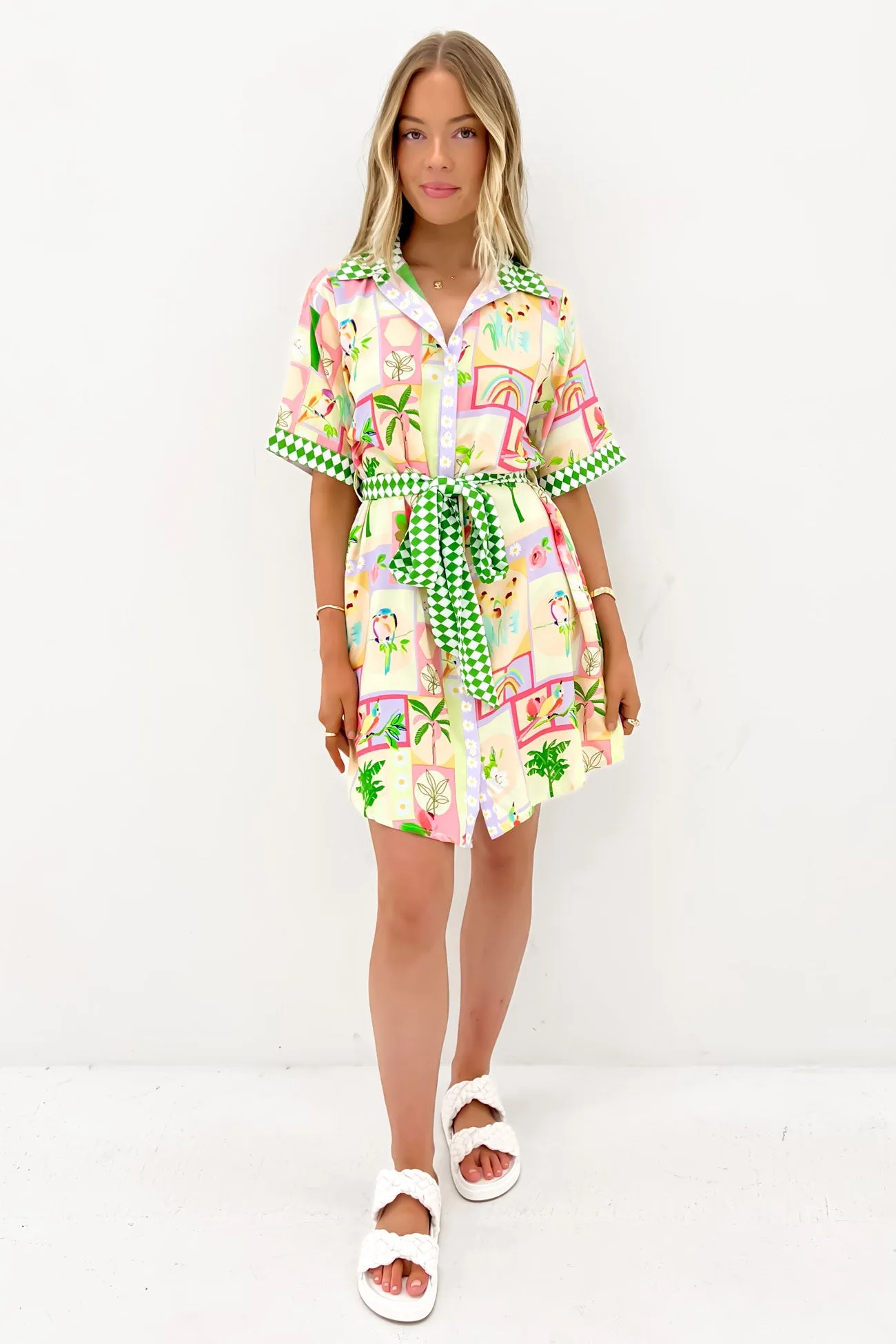 Astrid Mini Dress Parisian Comfortable travel dress