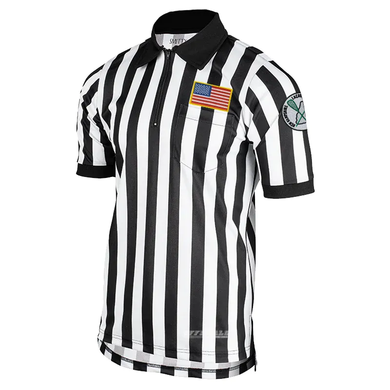 New Hampshire Lacrosse NHLOA 1" Stripe Shirt Lightweight texture Patterned Texture