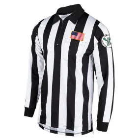 Edgy Design NHLOA Dye Sublimated Logo 2" Stripe Long Sleeve Elite Shirt