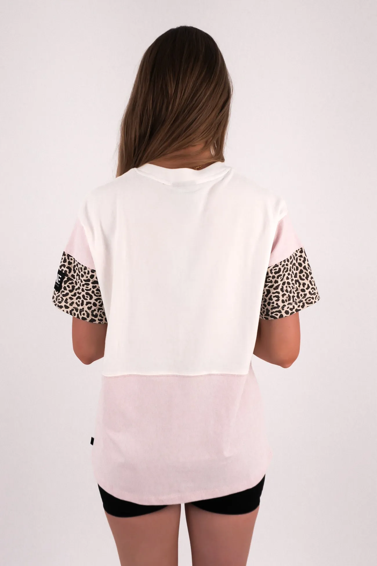 Basic Layering Soft Touch Fit Nico Panel Relaxed Tee Vintage White
