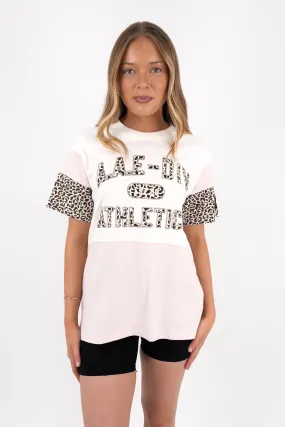 Casual Look Wear Layered Wear Nico Panel Relaxed Tee Vintage White