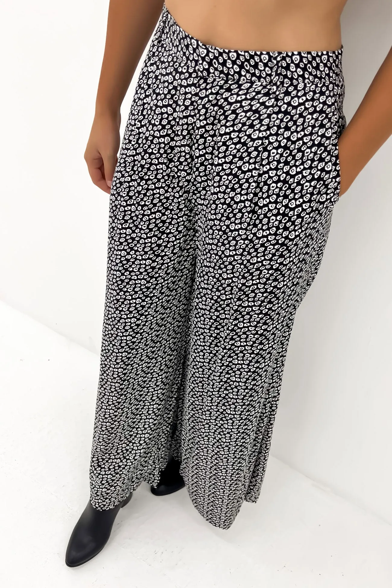 Cozy And Stylish stain resistant coating Nicolette Pant Boho Animal
