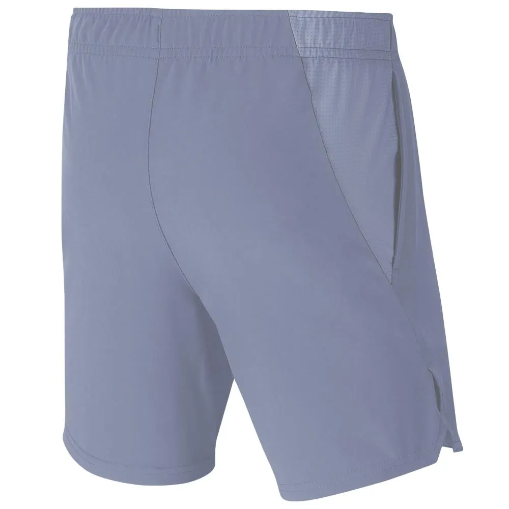 Nike Boys Victory Short - Ashen Slate Padding Embroidered Details