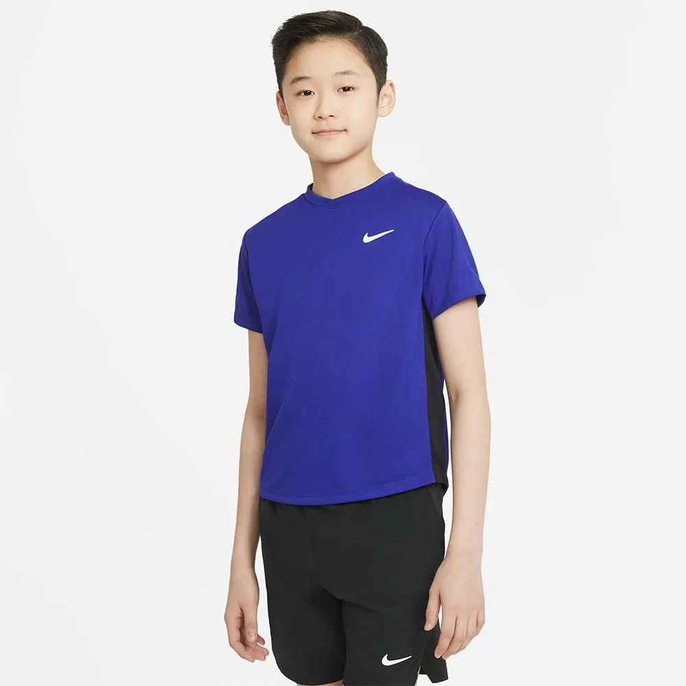 Nike Boys Victory Short Sleeve - Concord Leather