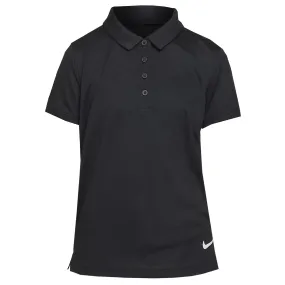 Nike Girls Victory DriFit Polo - Black Ergonomic Design