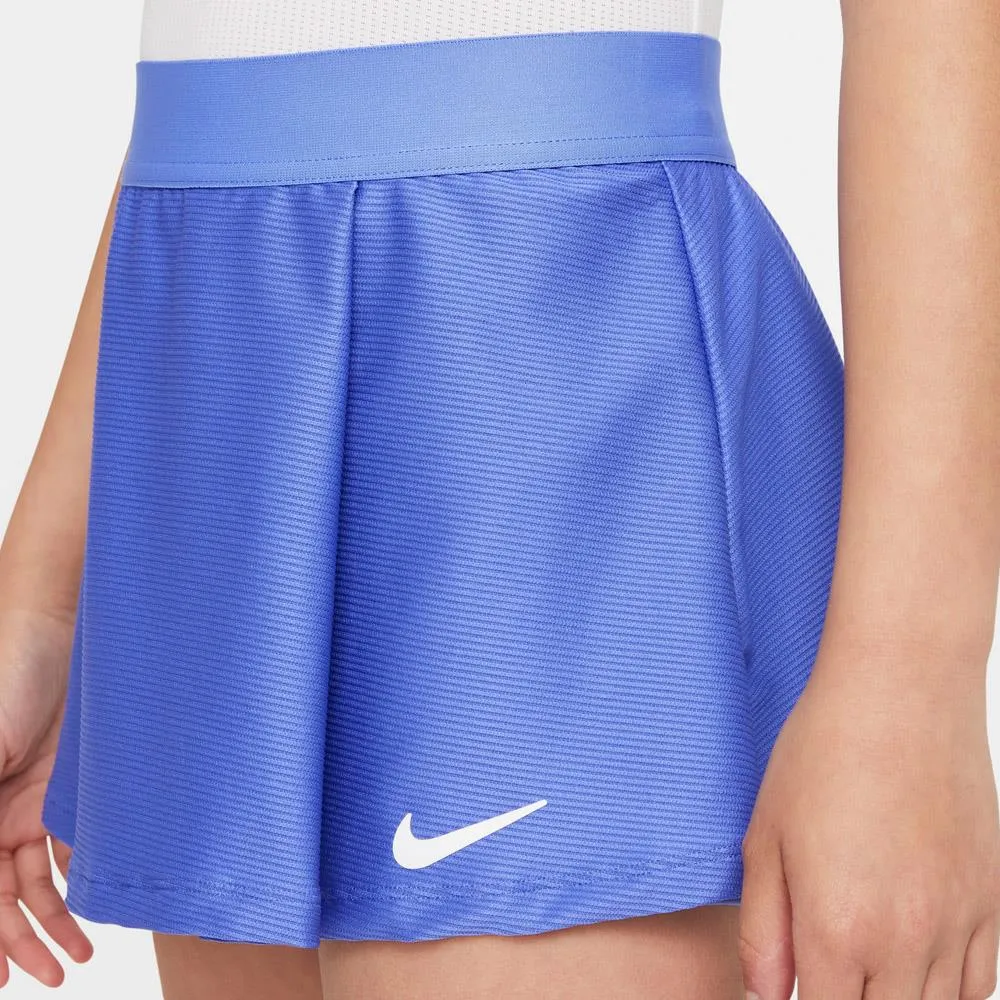 Low Waist Nike Girls Victory Flouncy Skirt - Sapphire