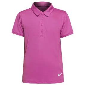 Nike Girls Victory Polo - Active Pink Good elasticity Hook And Eye