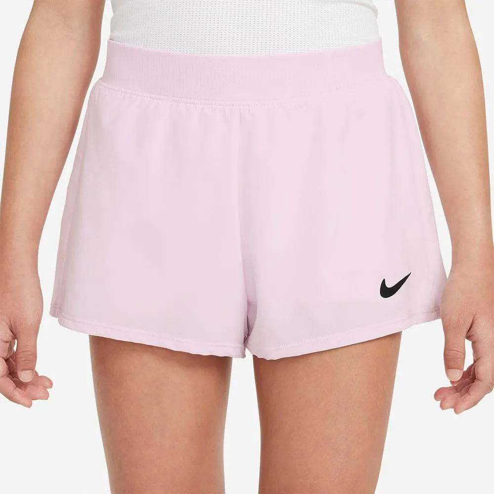 Anti-microbial Nike Girls Victory Short - Regal Pink