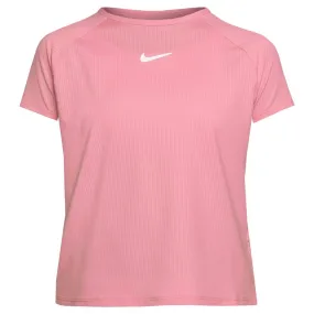 Fitted Nike Girls Victory Short Sleeve - Coral